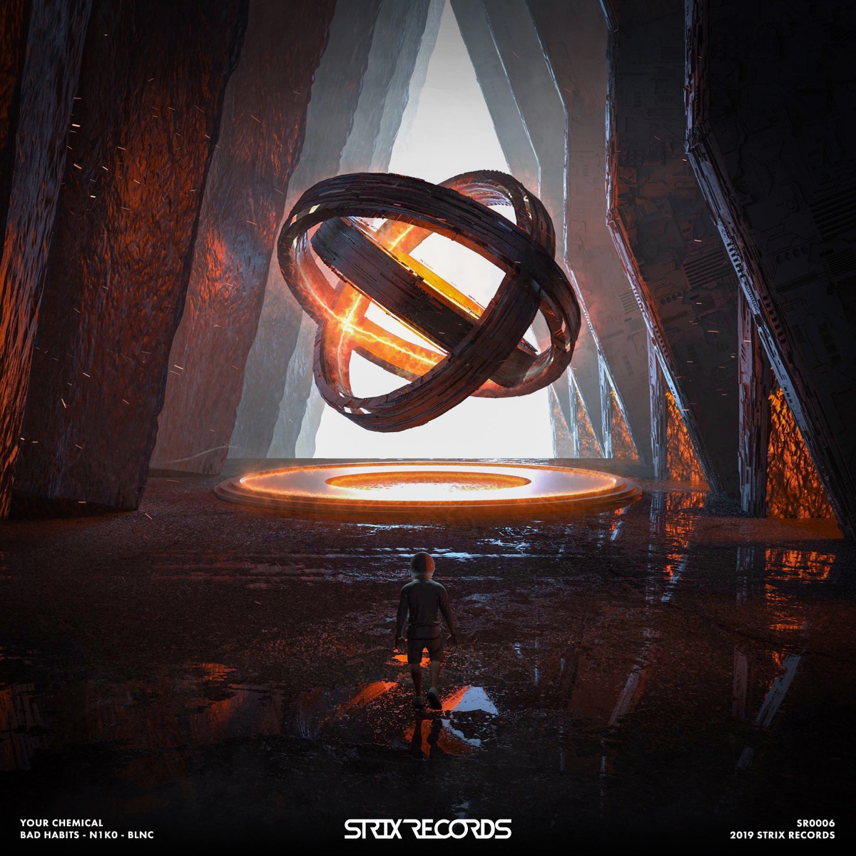 Your Chemical - Single by Bad Habits, BLNC & Flays album cover