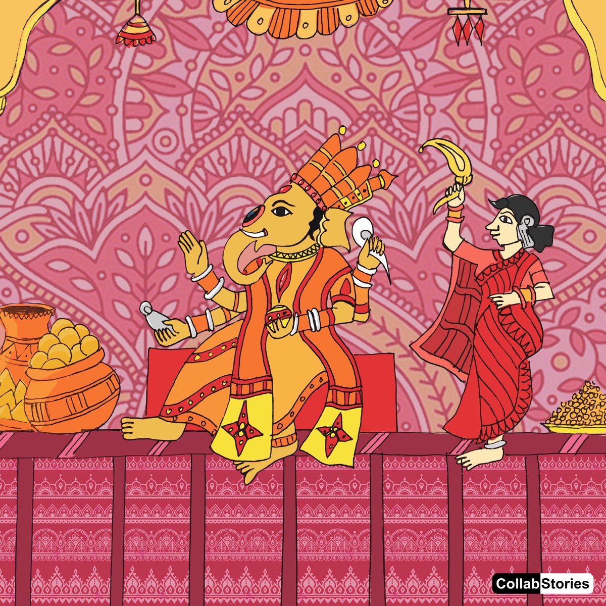 Shree Ganesh Bhujangam (Spiritual Vibes) - Single by Raman Pujari & Adi Shankaracharya album cover
