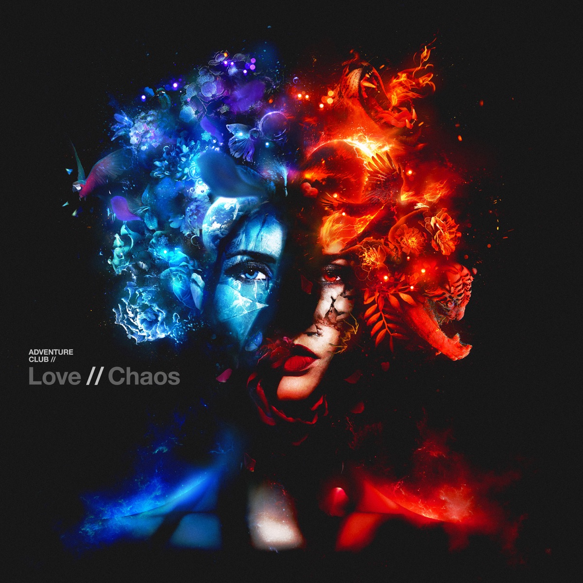 Love // Chaos by Adventure Club album cover