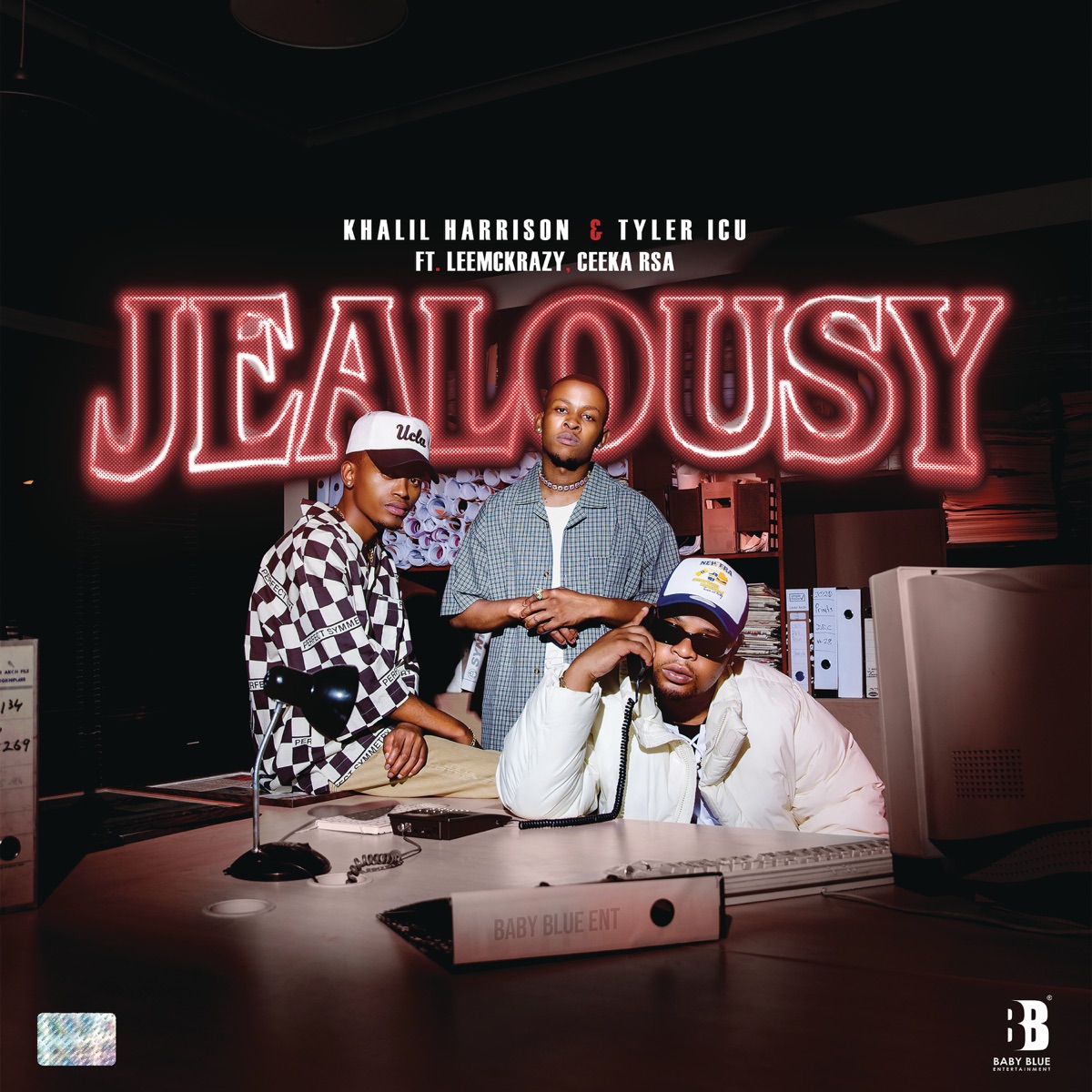 Jealousy (feat. Leemckrazy & Ceeka RSA) - Single by Khalil Harrison & Tyler ICU album cover