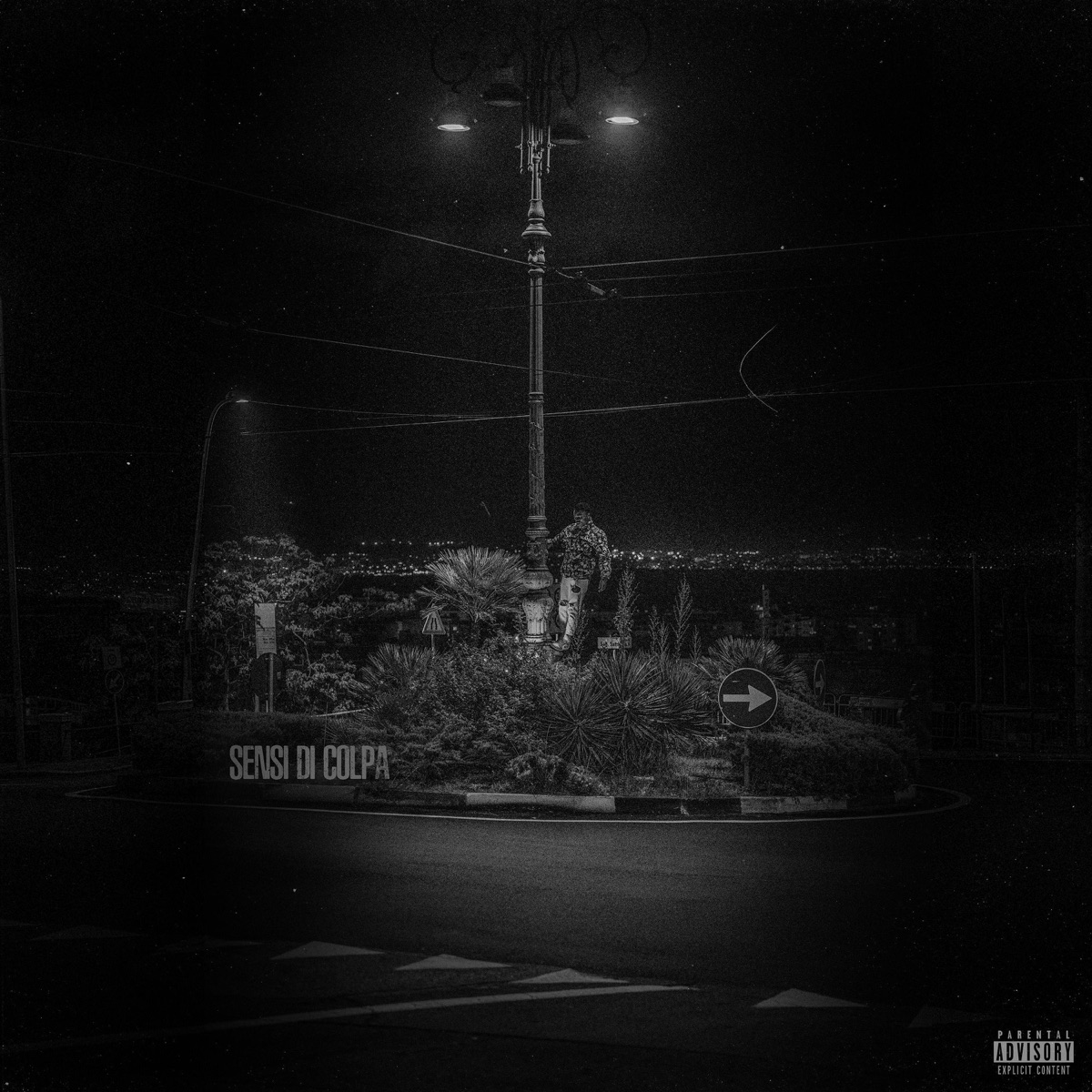 SENSI DI COLPA - Single by The shot album cover