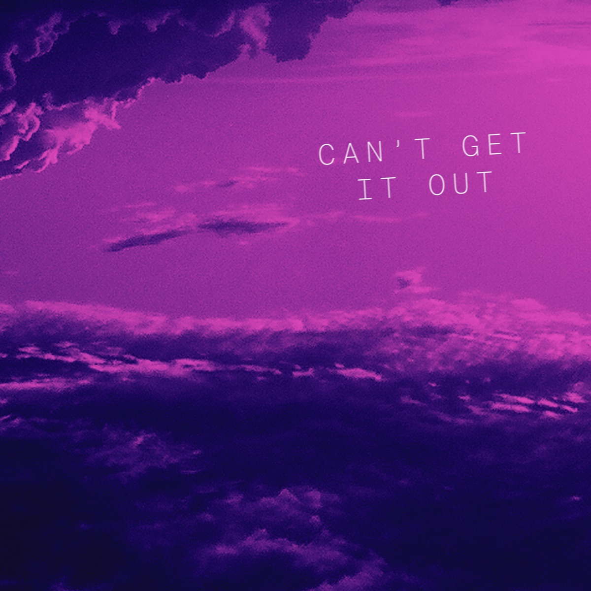 Can't Get It Out - Single by Tate McRae album cover artwork