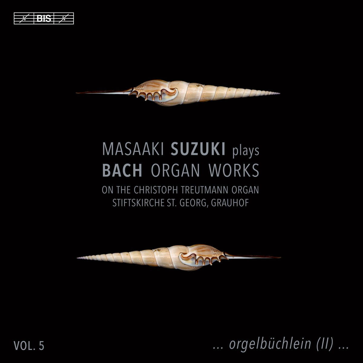 J.S. Bach: Organ Works, Vol. 5 by Masaaki Suzuki album cover