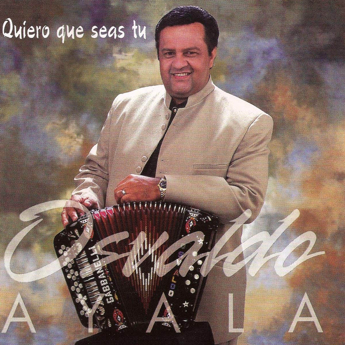 Quiero Que Seas Tú by Osvaldo Ayala album cover