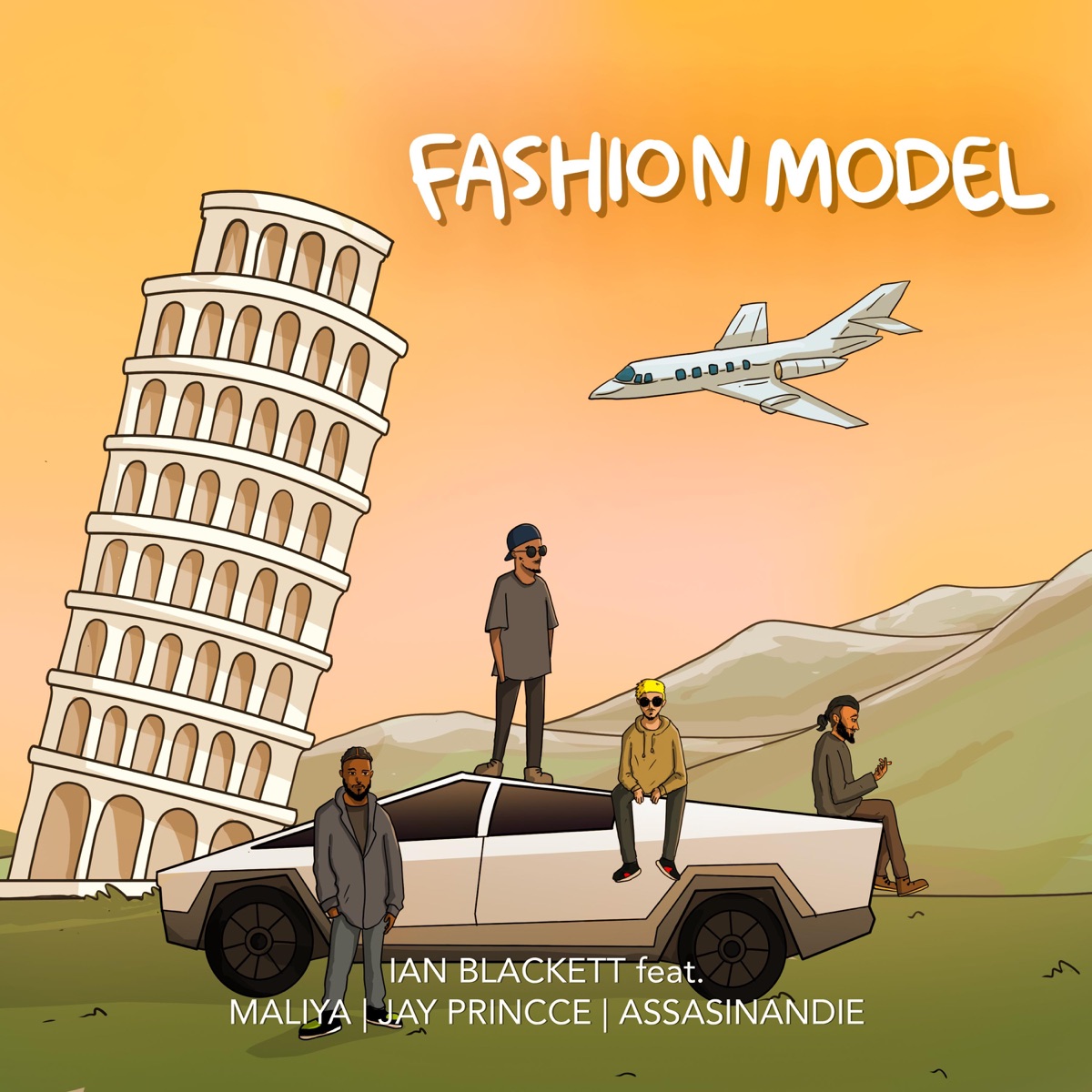 Fashion Model (feat. Maliya, Jay Princce & Assasinandie) - Single by Ian Blackett album cover
