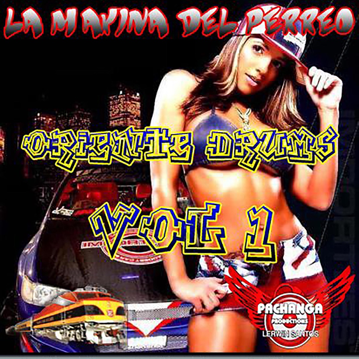 La Máquina Del Perreo, Vol. 1 by Colectivo Oriente Drums album cover