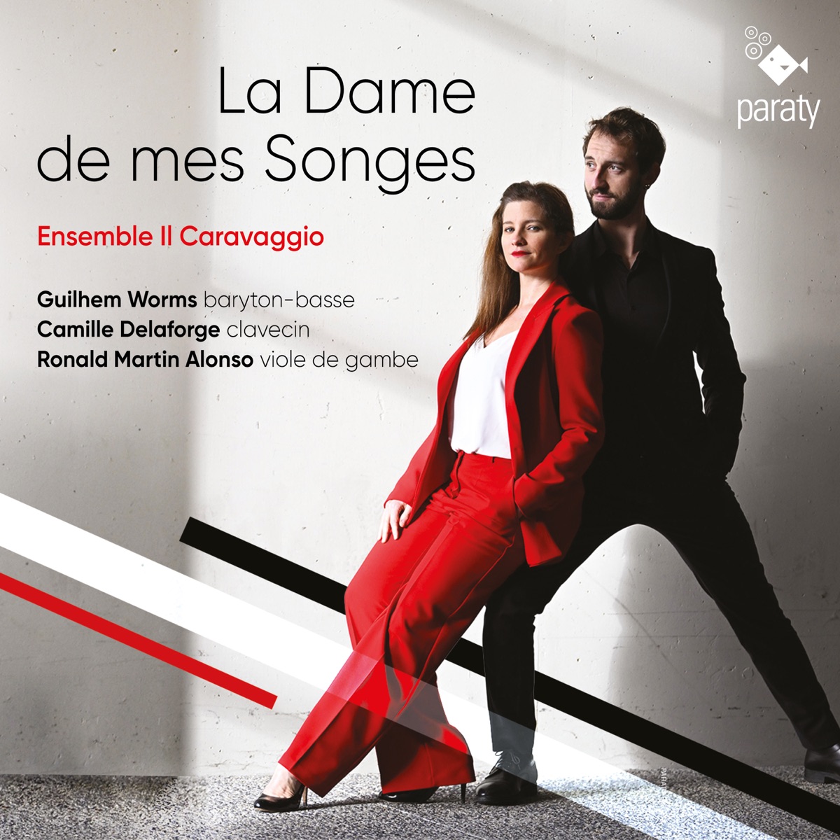 La Dame de mes Songes by Ensemble Il Caravaggio, Guilhem Worms, Ronald Martin Alonso & Camille Delaforge album cover