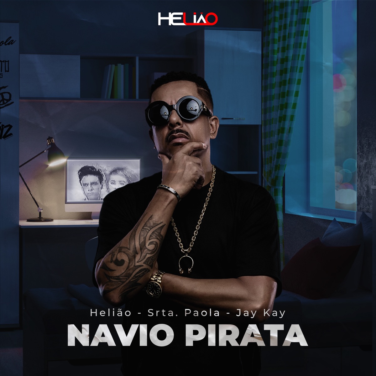 Navio Pirata (feat. Srta Paola) - Single by Helião album cover