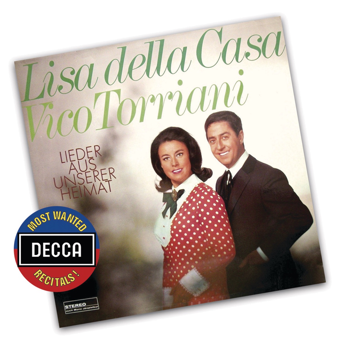 Lieder Aus Unserer Heimat by Lisa Della Casa & Vico Torriani album cover