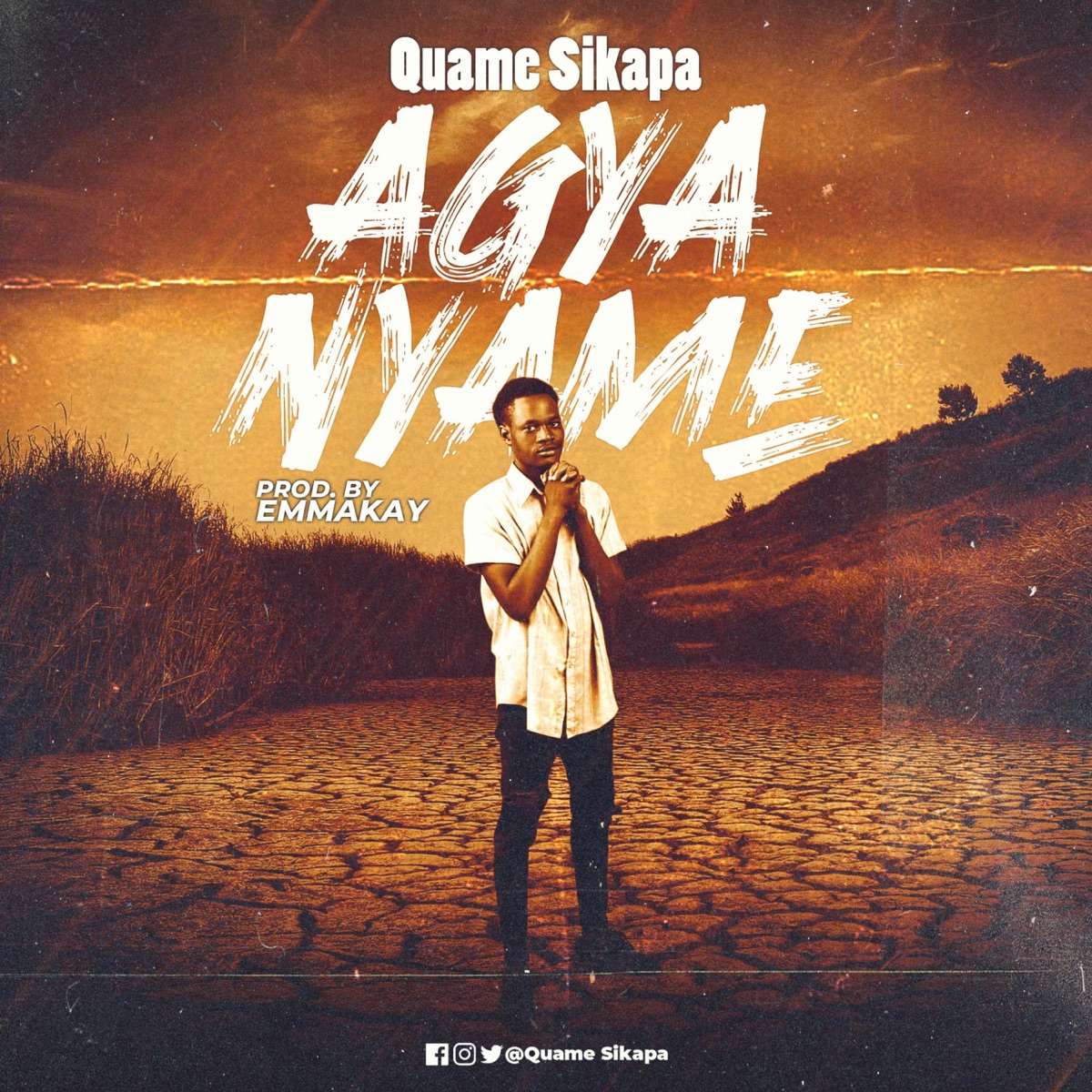 Agya Nyame - Single by Quame Sikapa album cover