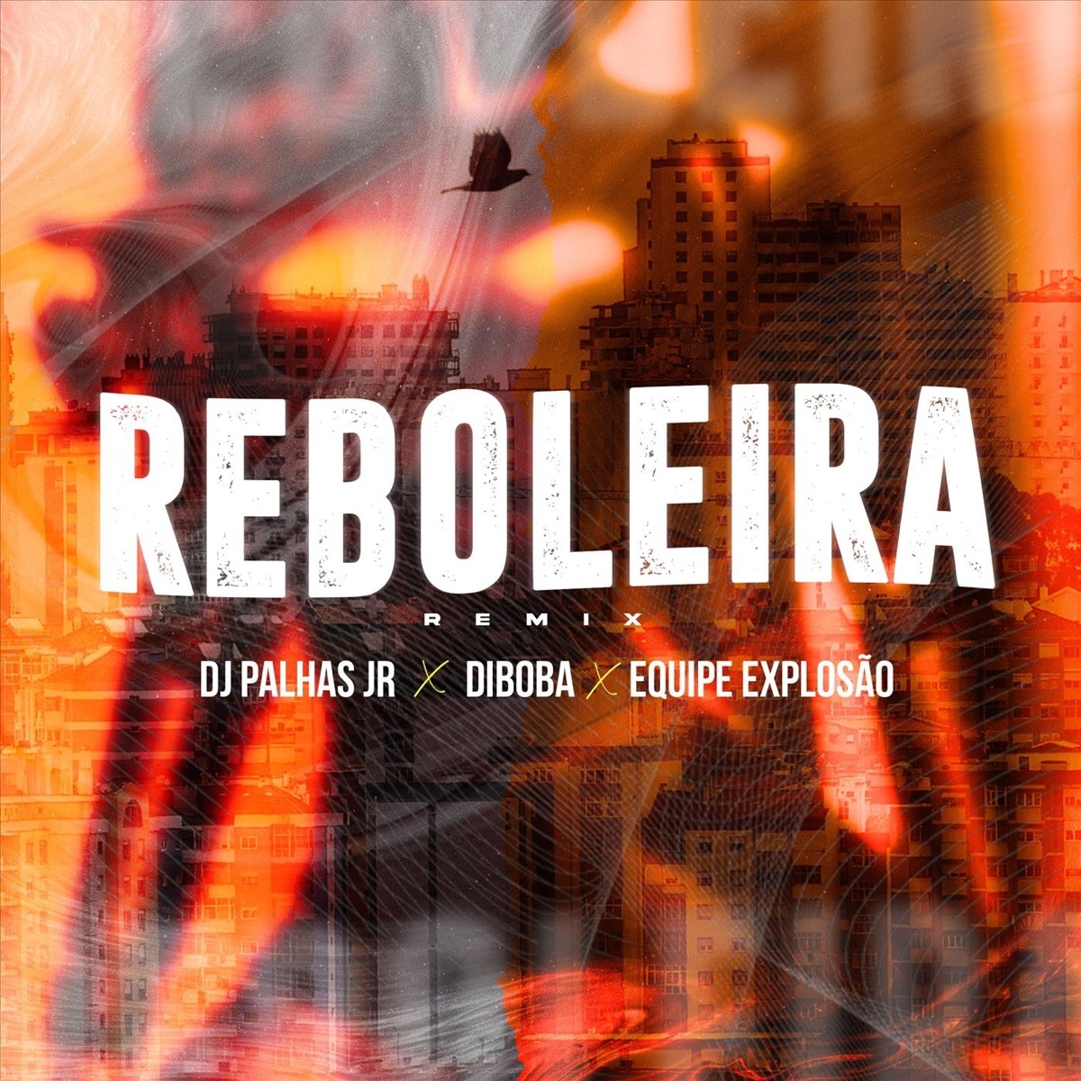 Reboleira (Remix) [feat. Equipe Explosão & Diboba] - Single by DJ Palhas Jr album cover
