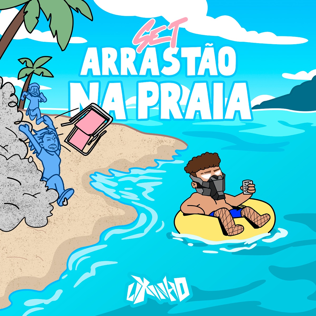 Set Arrastão Na Praia - Single by LIXINHO album cover