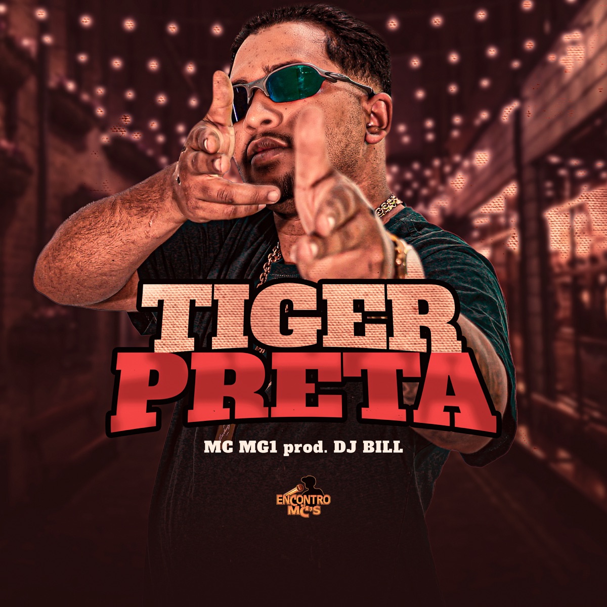 Tiger Preta - Single by MC MG1 & DJ Bill album cover
