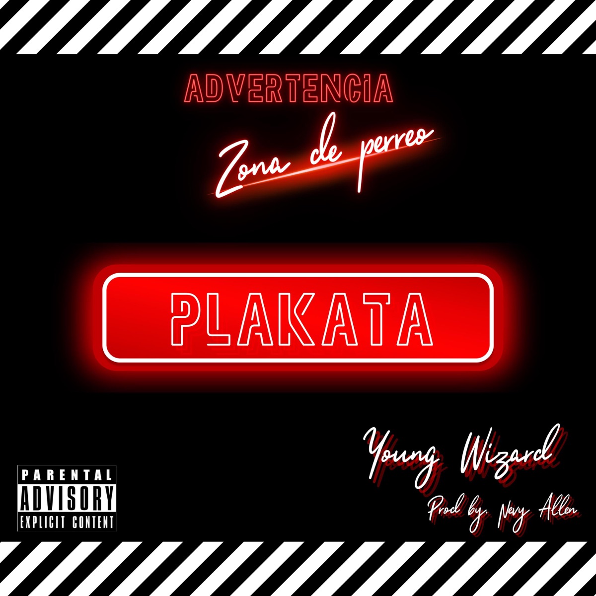 Plakata - Single by Young Wizard album cover