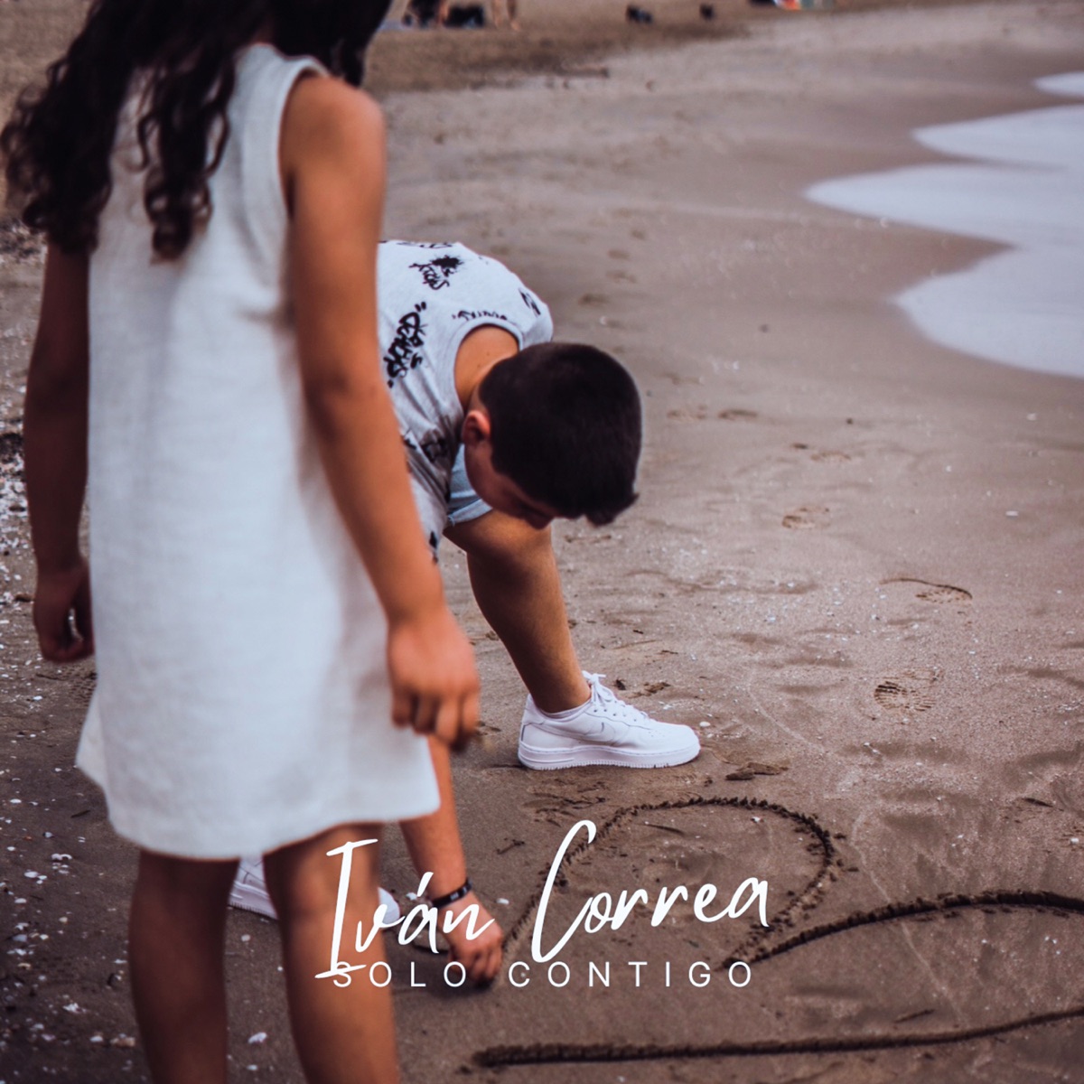 Solo Contigo - Single by Iván Correa album cover