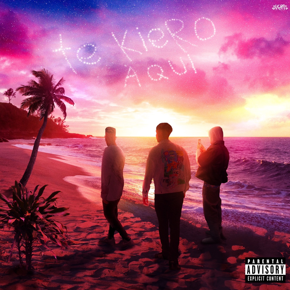 TE KIERO AQUÍ (feat. Bach) - Single by Nikolo & Sheyel album cover