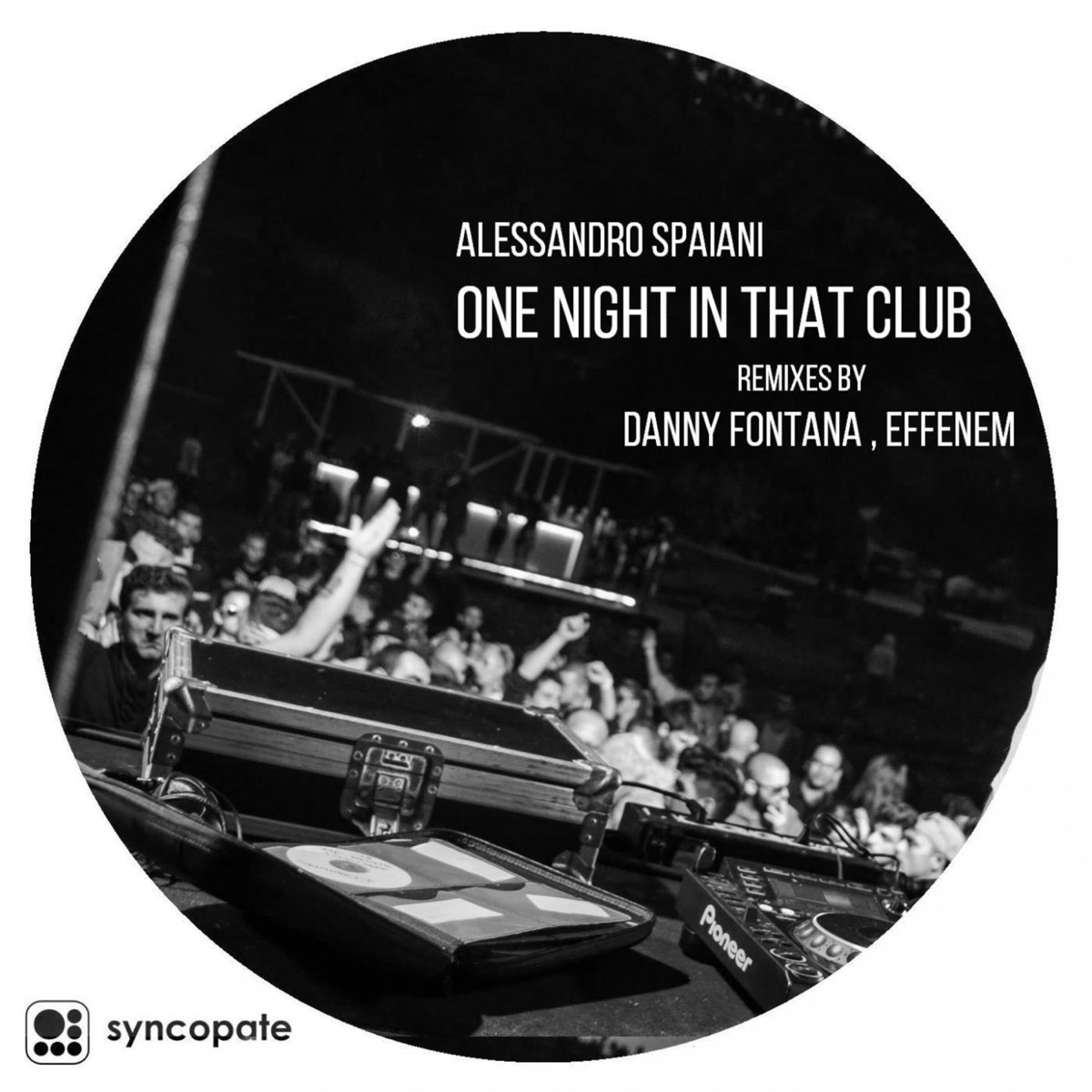 One Night In That Club - Single by Alessandro Spaiani album cover