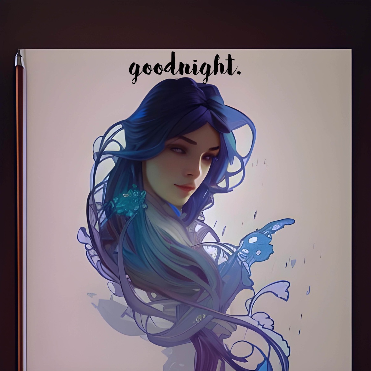 goodnight. (feat. RAKUNHI) - Single by Shaneen Sophia album cover
