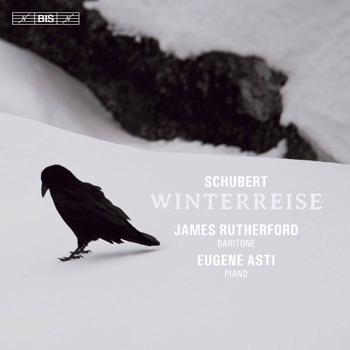 Schubert: Winterreise, Op. 89, D. 911 (Arr. for Baritone & Piano) by James Rutherford & Eugene Asti album cover