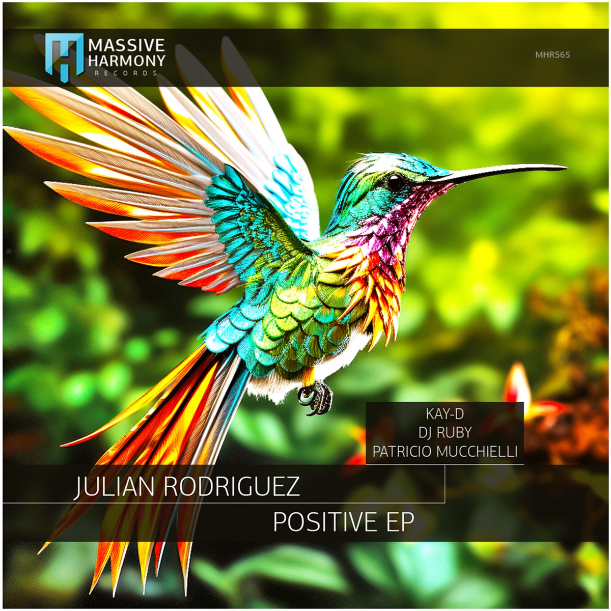 Positive - EP by Julián Rodríguez, DJ Ruby & Kay-D album cover