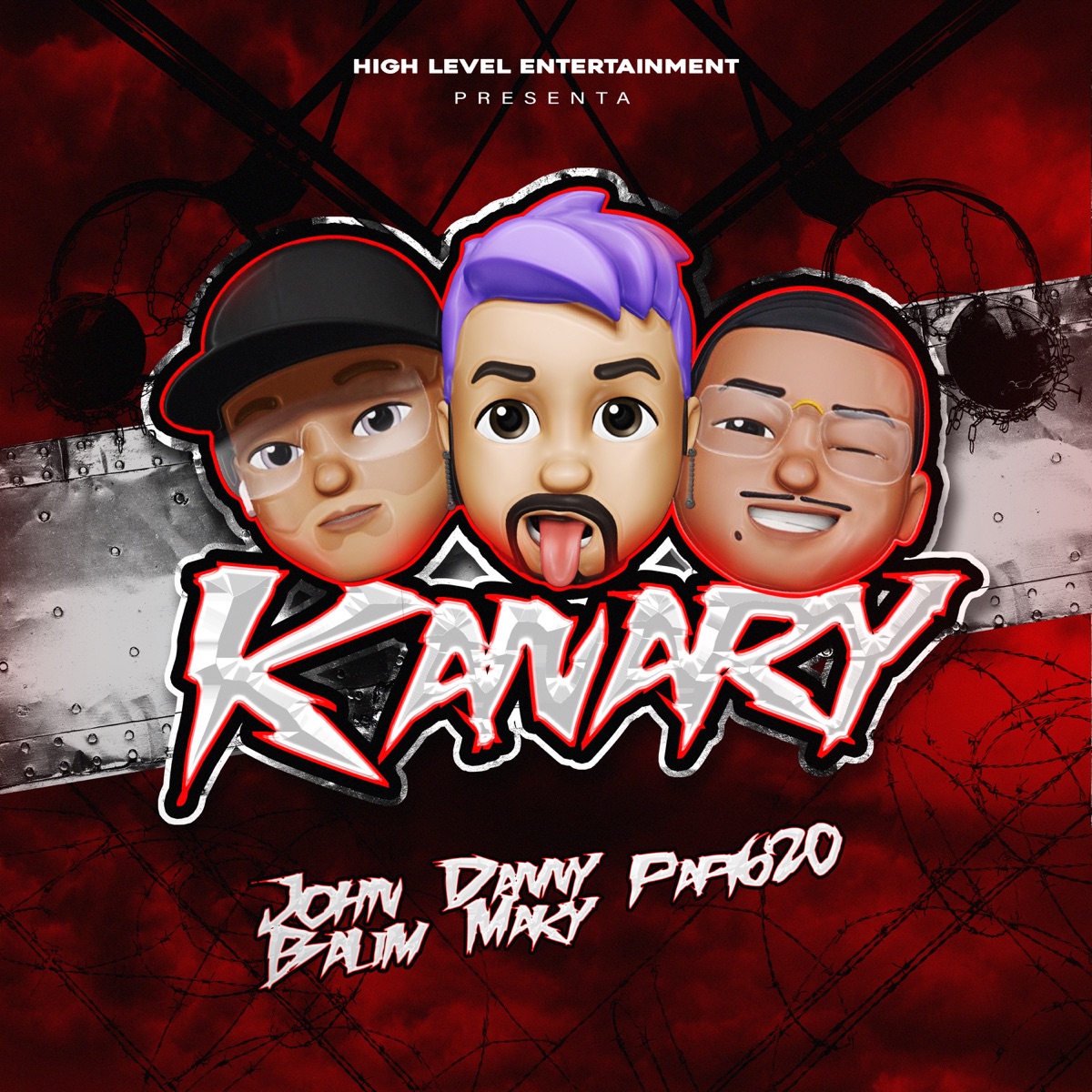 Kanary - Single by Danny Maky, John Baum & Papi620 album cover