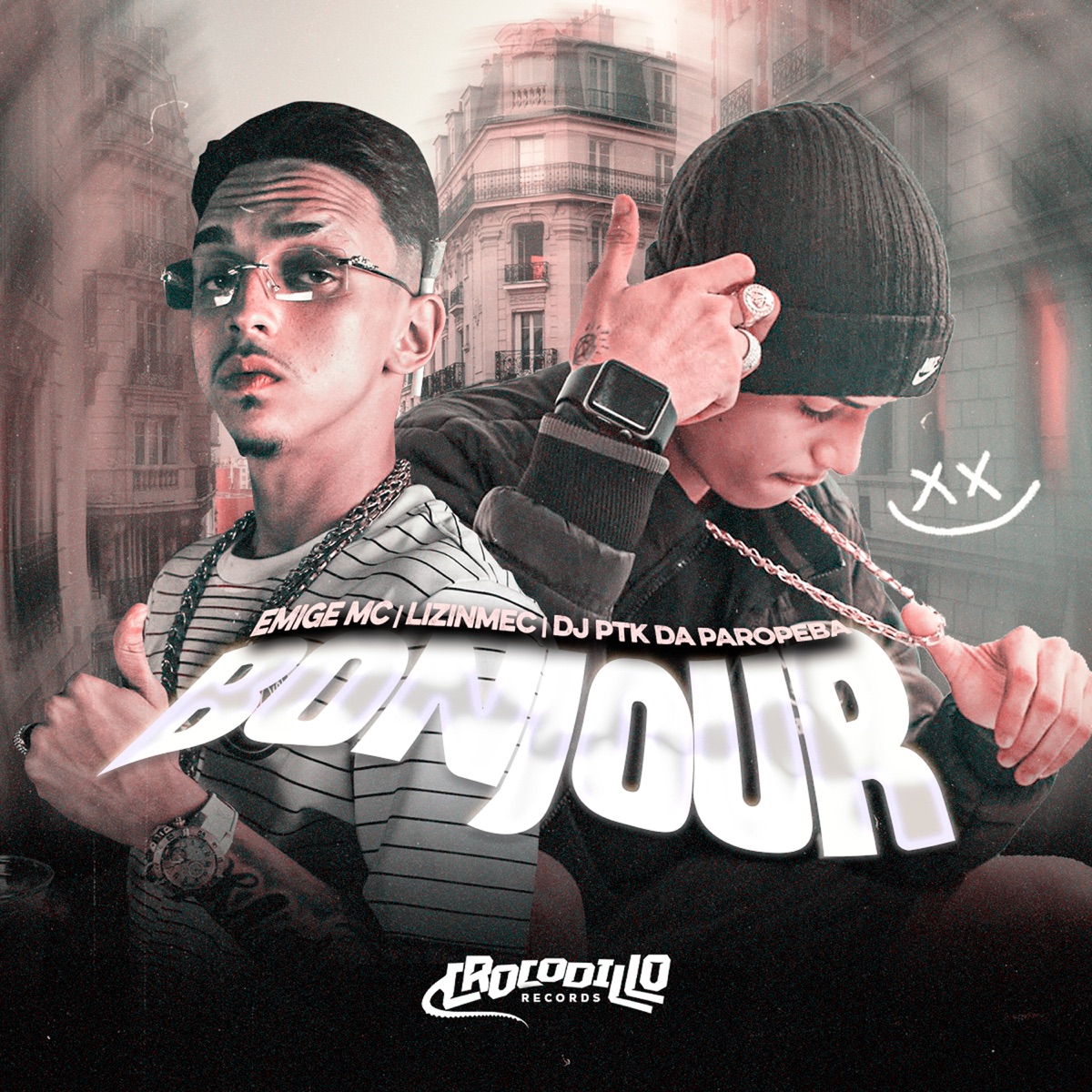 Bonjour - Single by emige mc & Lizinmec album cover