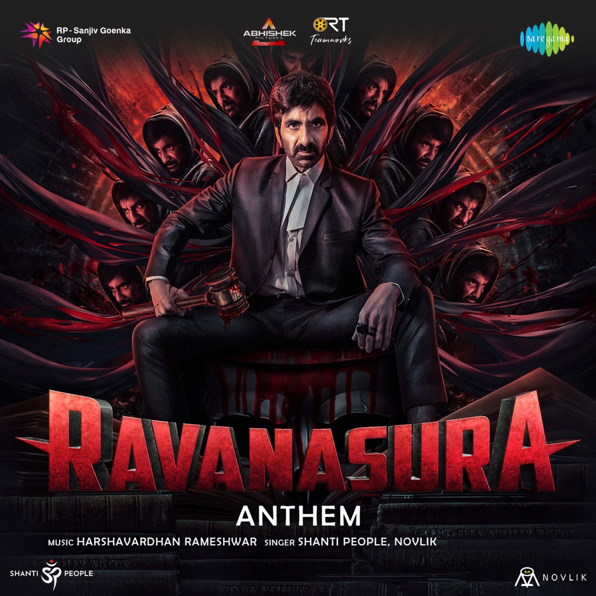 Ravanasura Anthem (From "Ravanasura") - Single by Shanti People, Novlik & Harshavardhan Rameshwar album cover