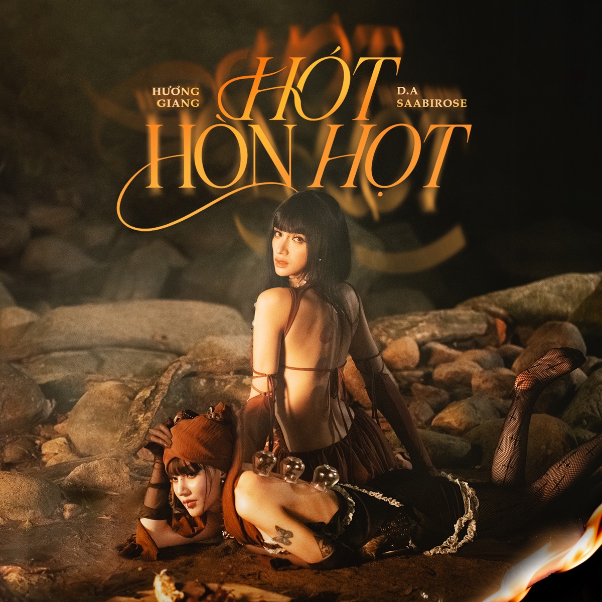 Hót Hòn Họt - Single by Hương Giang, Saabirose & D.A album cover