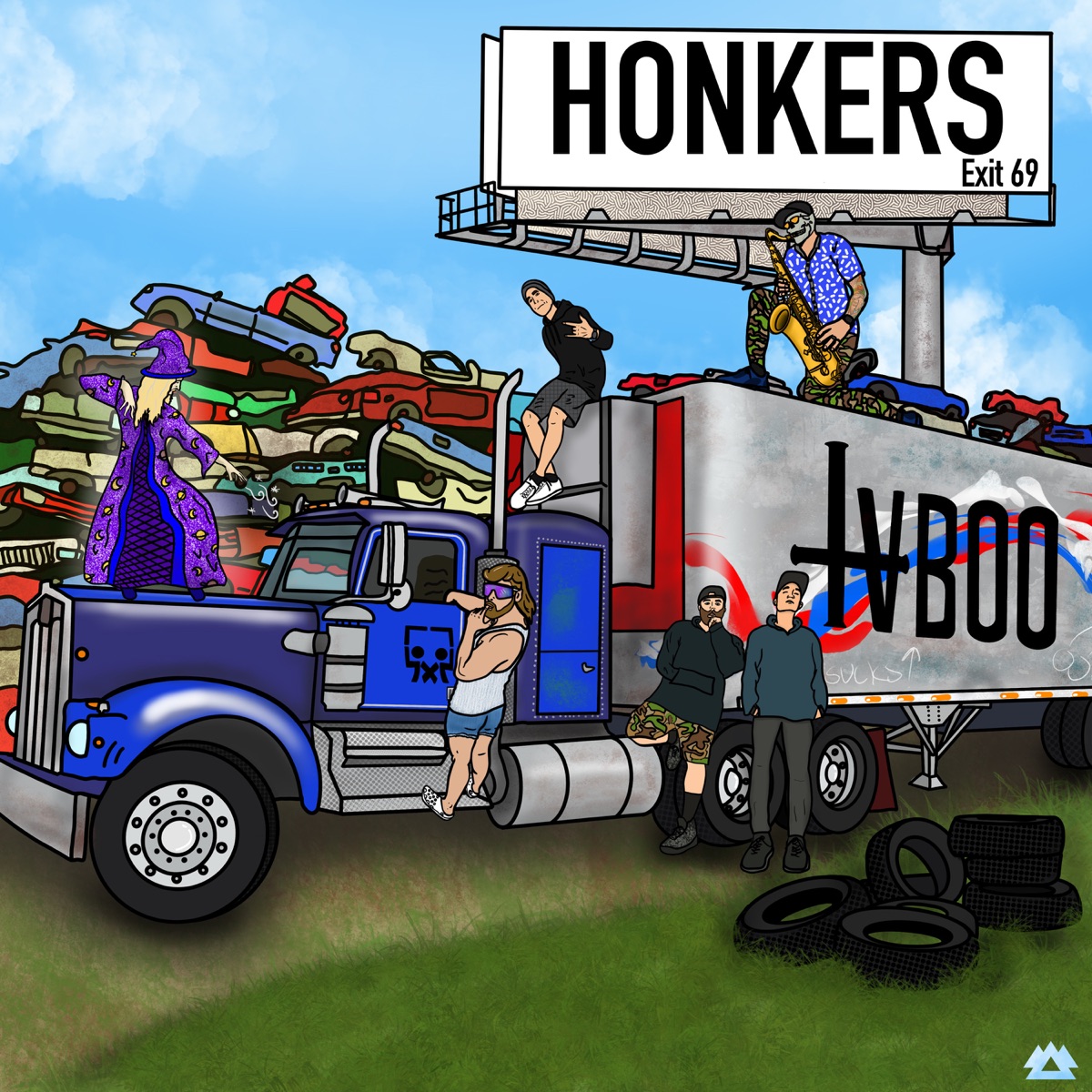 Honkers - EP by TVBOO album cover