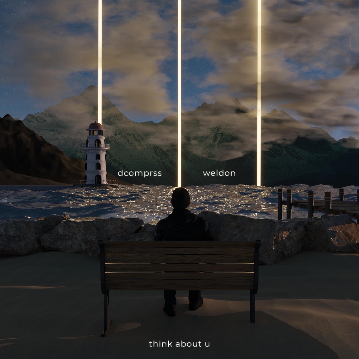 Think About U - Single by dcomprss & weldon album cover