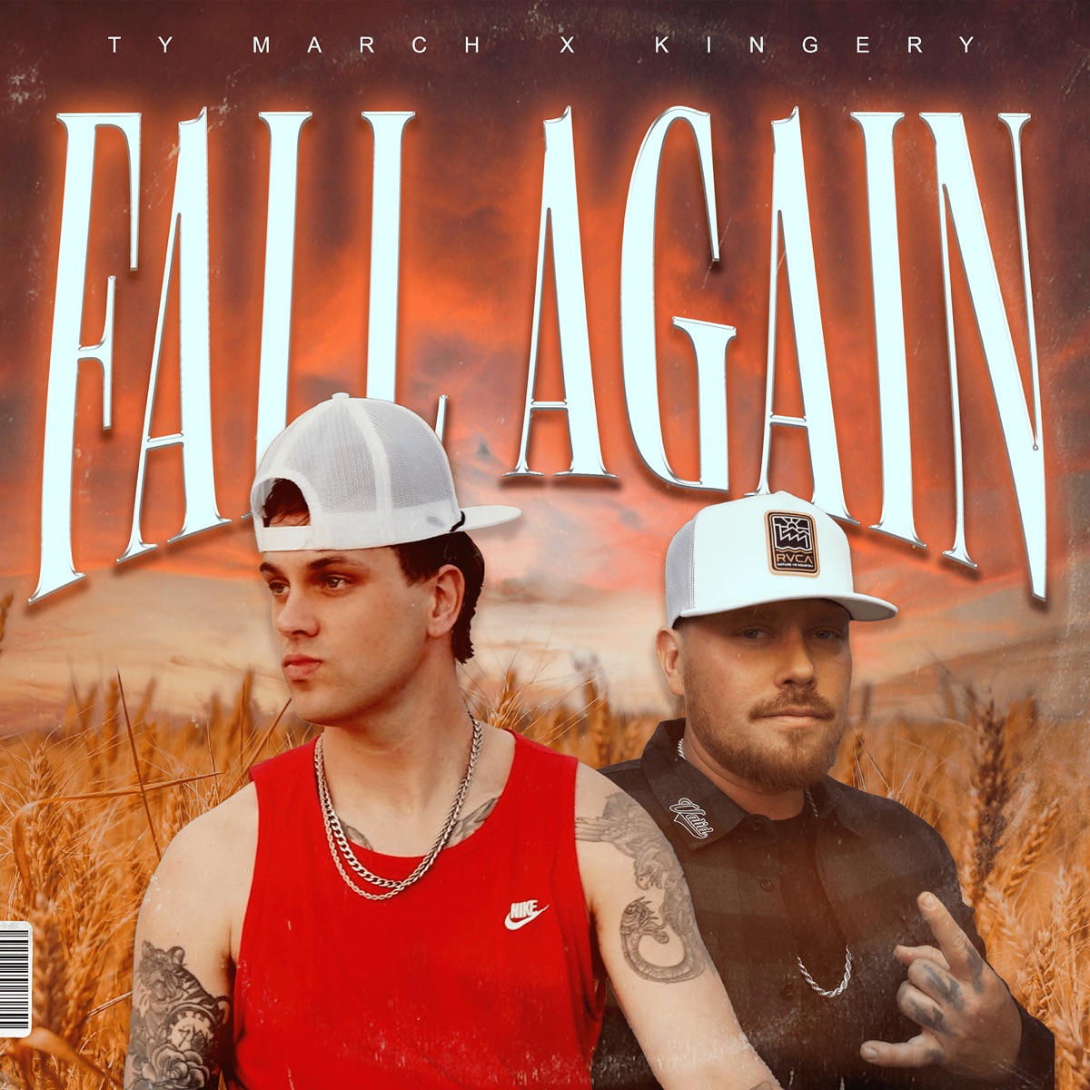 Fall Again - Single by Ty March. & Kingery album cover