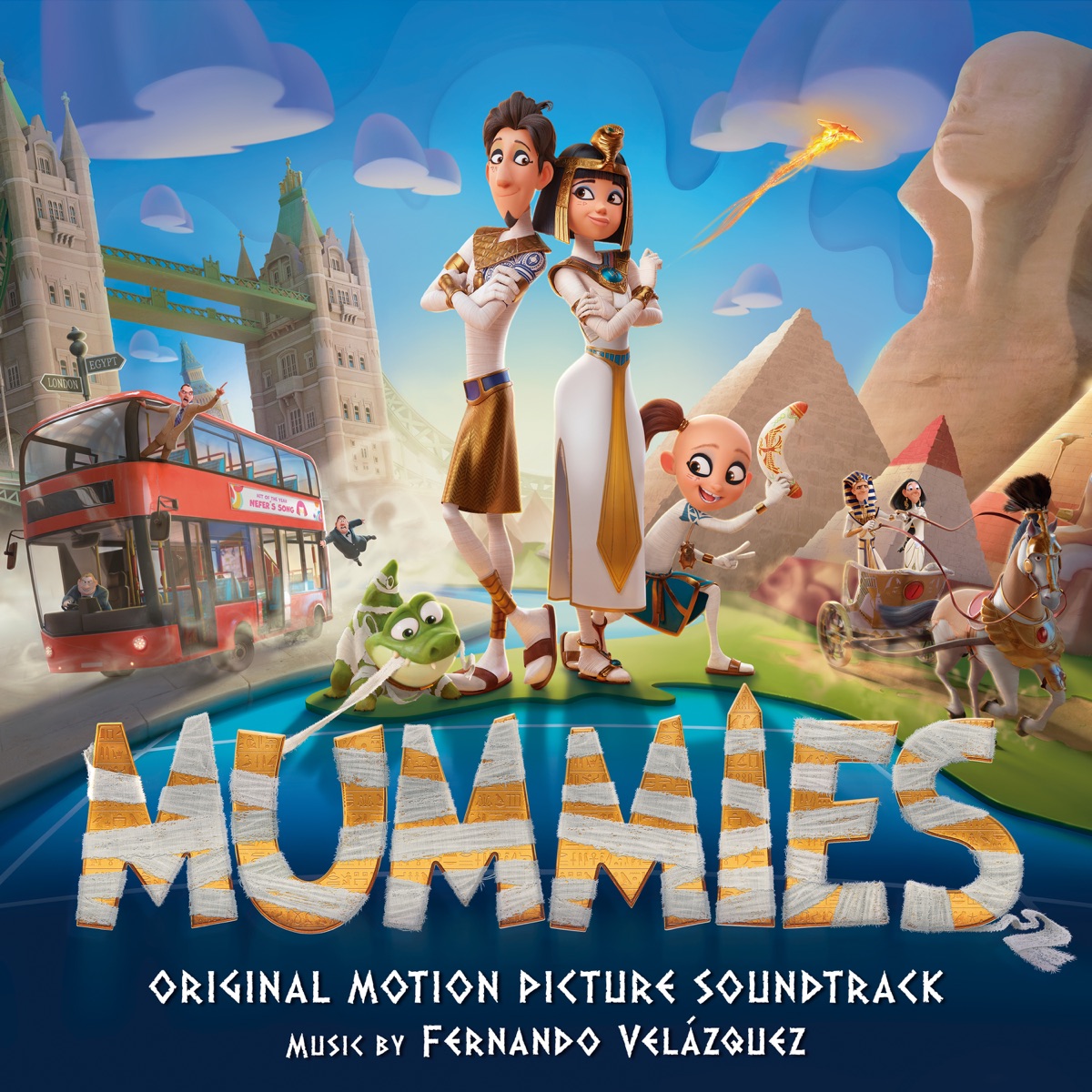 Mummies (Original Motion Picture Soundtrack) by Fernando Velázquez album cover