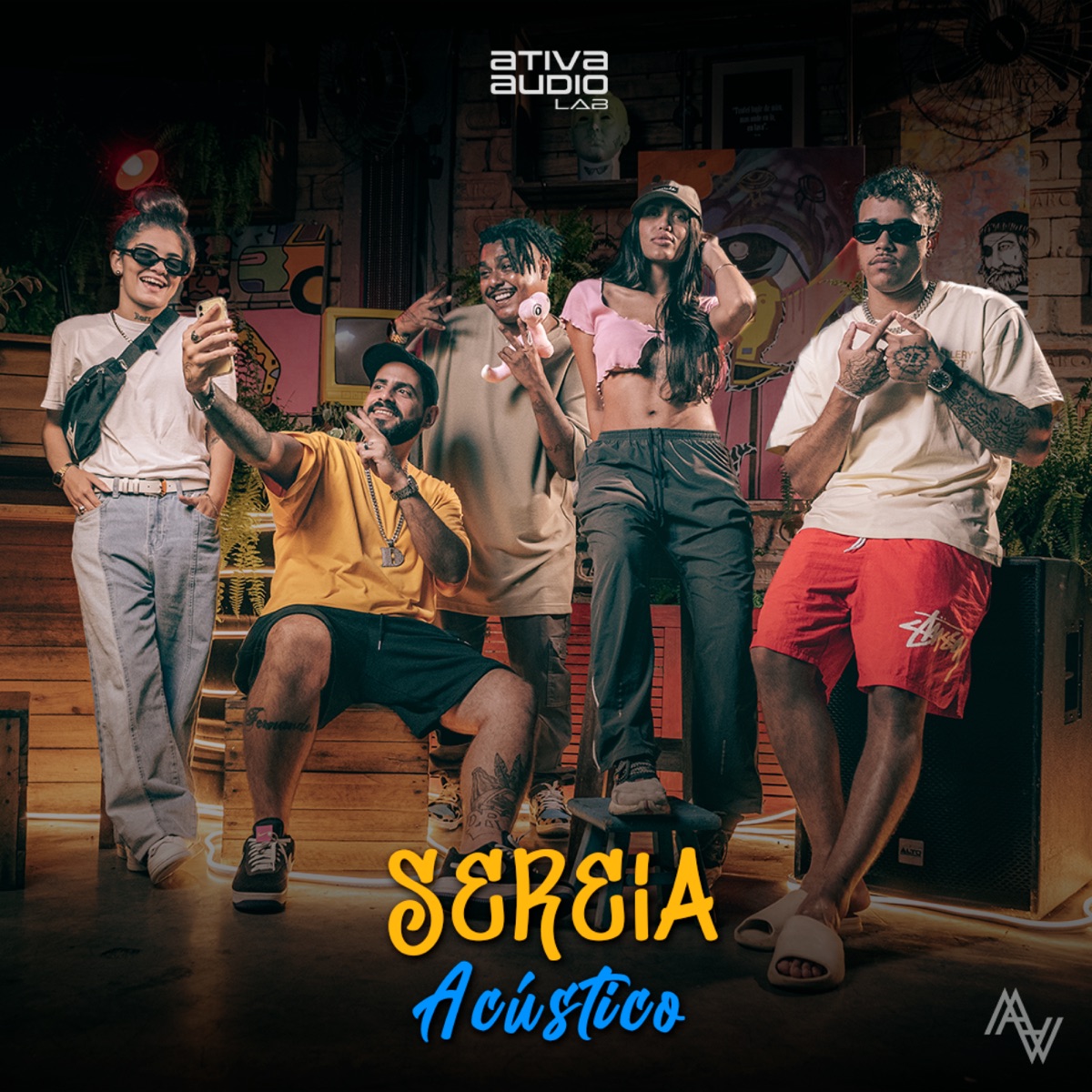 #1 - Sereia Acústico  Audiolab Sesh - Single by Ativa Audiolab, Leticia Carlquist, Renanzin77, Drinpe, Lukinha & Sara Sol album cover