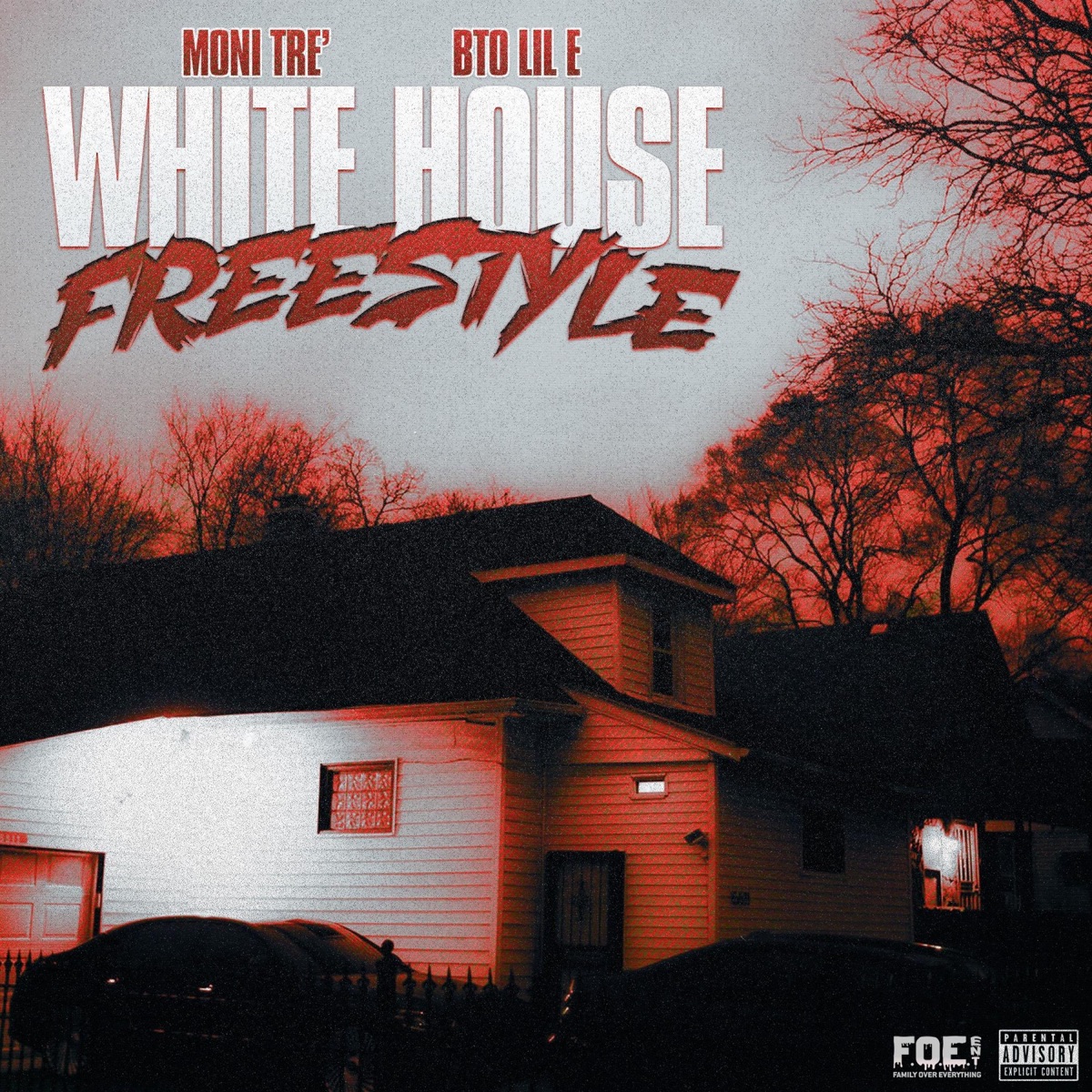 WHITEHOUSE FREESTYLE (feat. BTO Lil E) - Single by Moni Tre' album cover