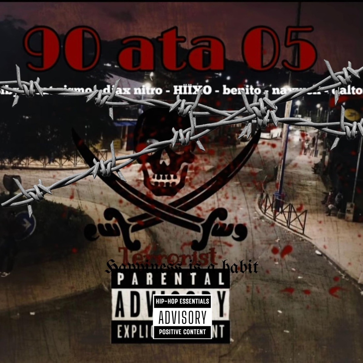 90 ata 05 (feat. Bibyo, Dinero, Benito, NLB, Djax, Hiixo, Dalton & Zismo) - Single by Faux plan album cover
