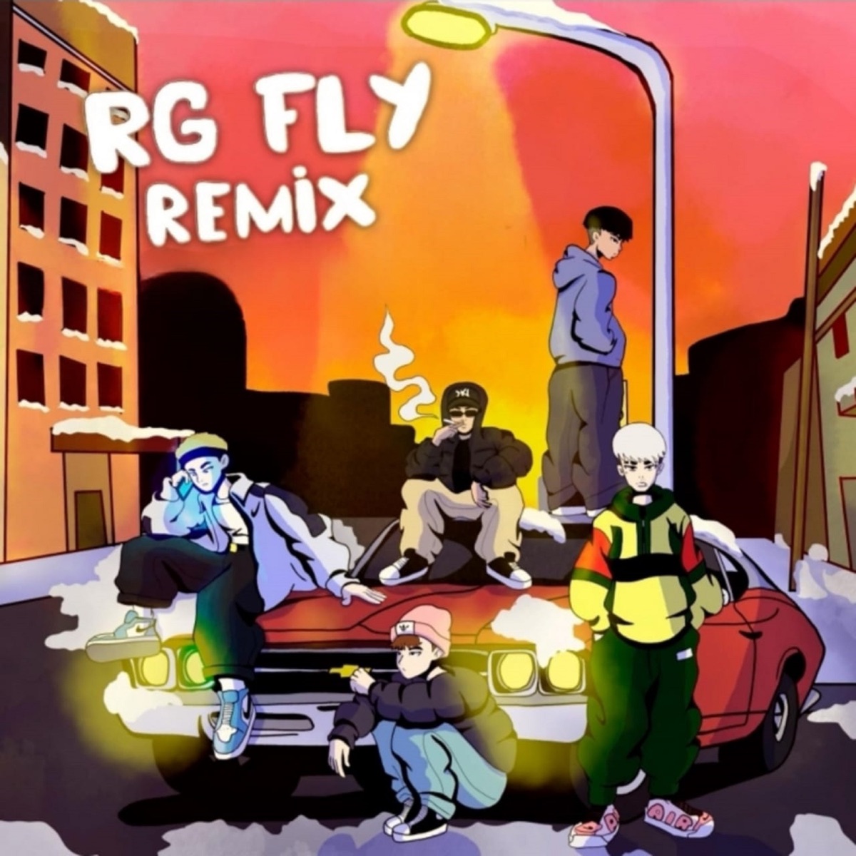 Rg Fly (Remix) [feat. Rayder, SAINT 00´ & GAP] - Single by Carpe Diemm, Hookture & RUSSOMAMI album cover