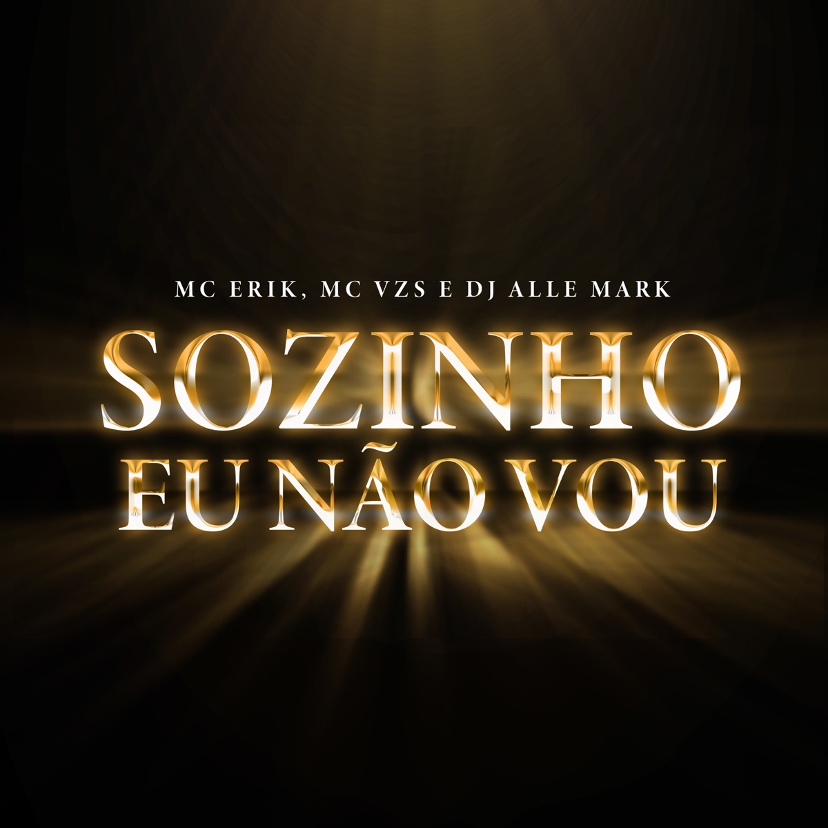 Sozinho Eu Não Vou - Single by MC Erik, MC VZS & dj Alle Mark album cover