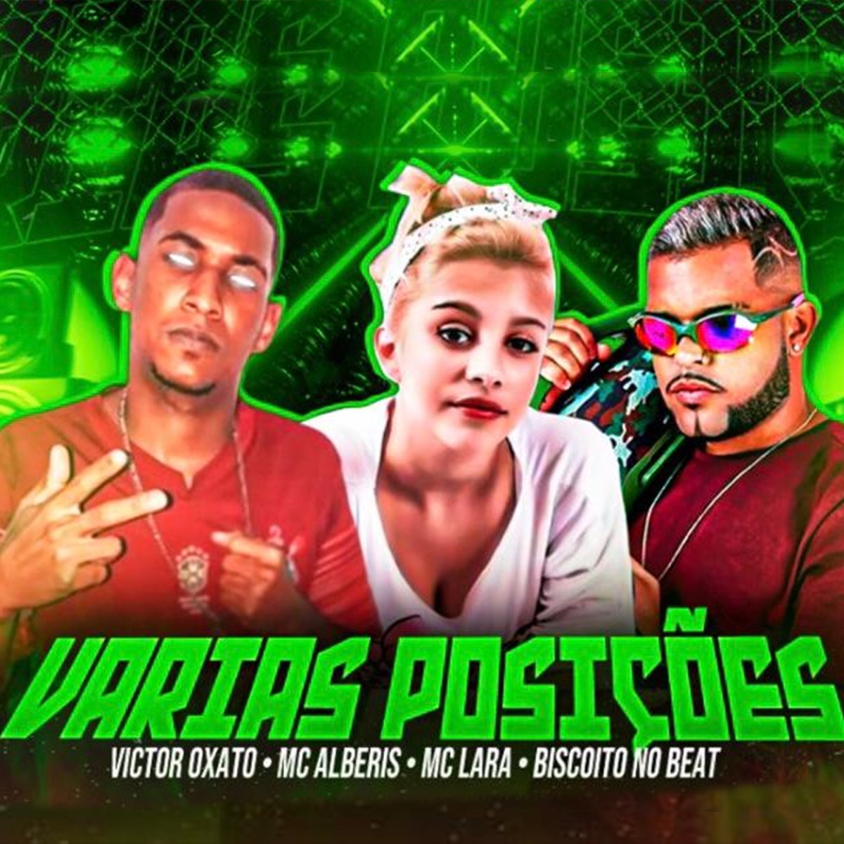Varias Posições (feat. Mc Lara) - Single by Victor Oxato & Mc Alberis album cover