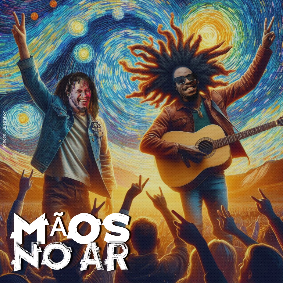 Mãos No Ar - Single by Bruno Akani album cover