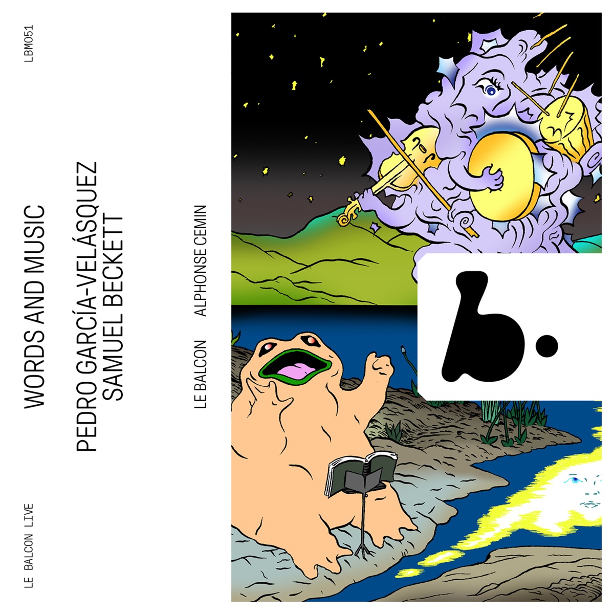 Pedro García-Velásquez: Words and Music (Live) by Le Balcon & Alphonse Cemin album cover