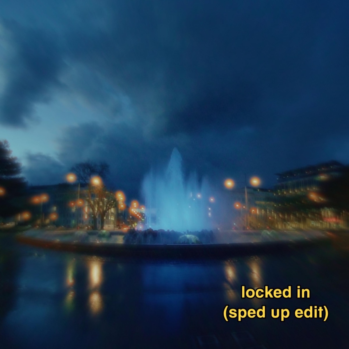 locked in (sped up edit) - Single by Képler & Chopper album cover