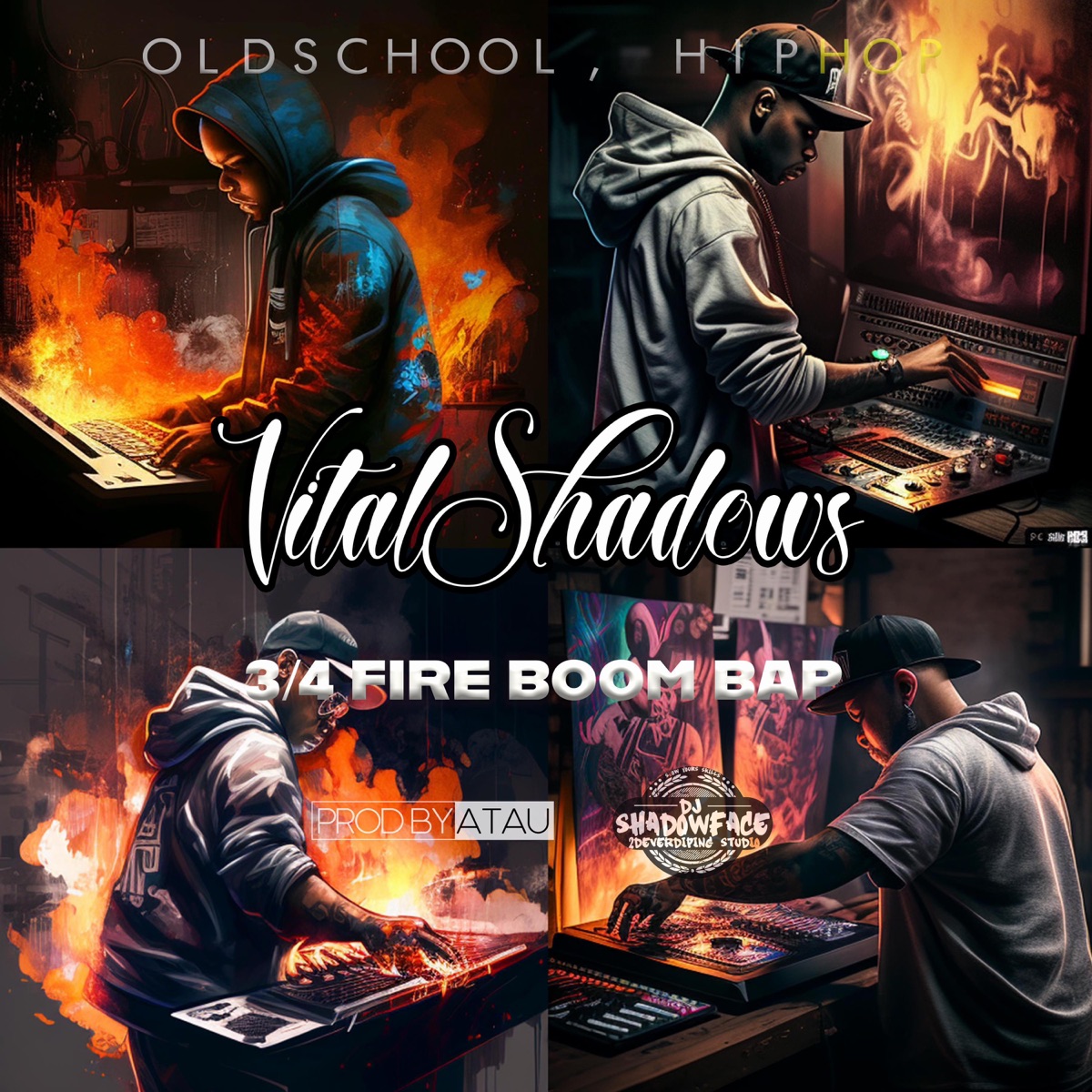 3/4 BOOM BAP (feat. prodbyatau & DJ SHADOWFACE) - Single by VITALSHADOWSBEATS album cover