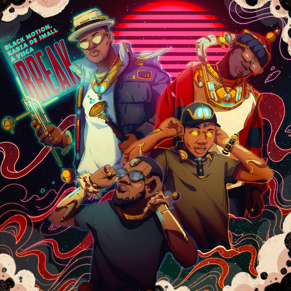 Break - Single by Kabza De Small, Black Motion & Visca album cover
