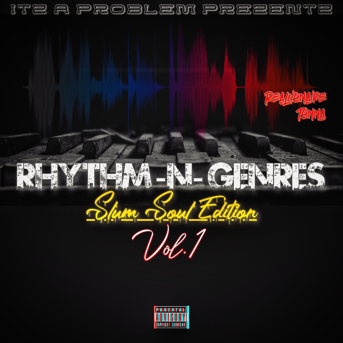 Rhythm N Genres by Reallionaire Tonna album cover