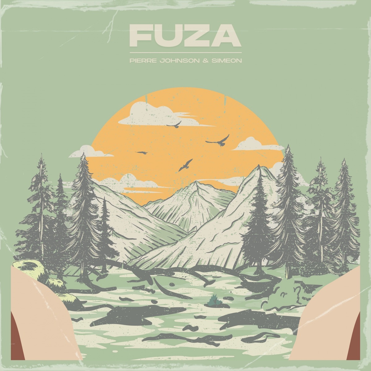 Fuza - Single by Pierre Johnson & Simeon album cover