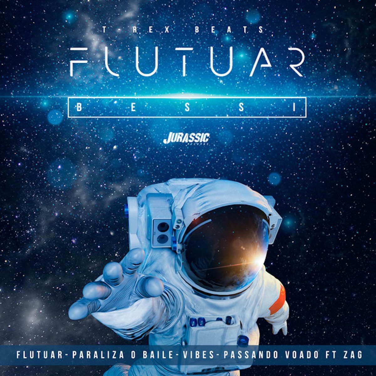 Flutuar - EP by T-Rex & Bessi album cover