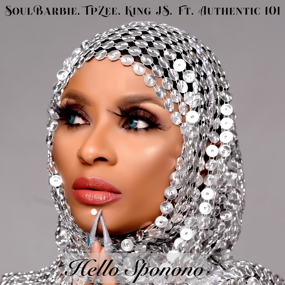 Hello Sponono (feat. Authentic 101) - Single by TpZee, Soul Barbie & King JS album cover