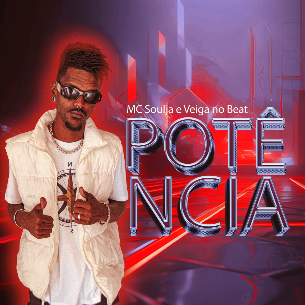 Potência - Single by MC Soulja & Veiga no beat album cover