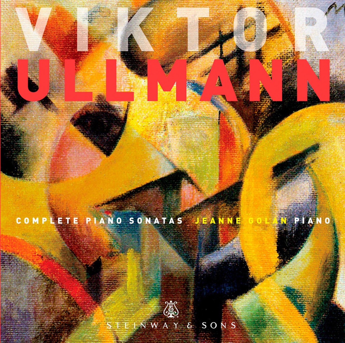Ullmann: Complete Piano Sonatas by Jeanne Golan album cover