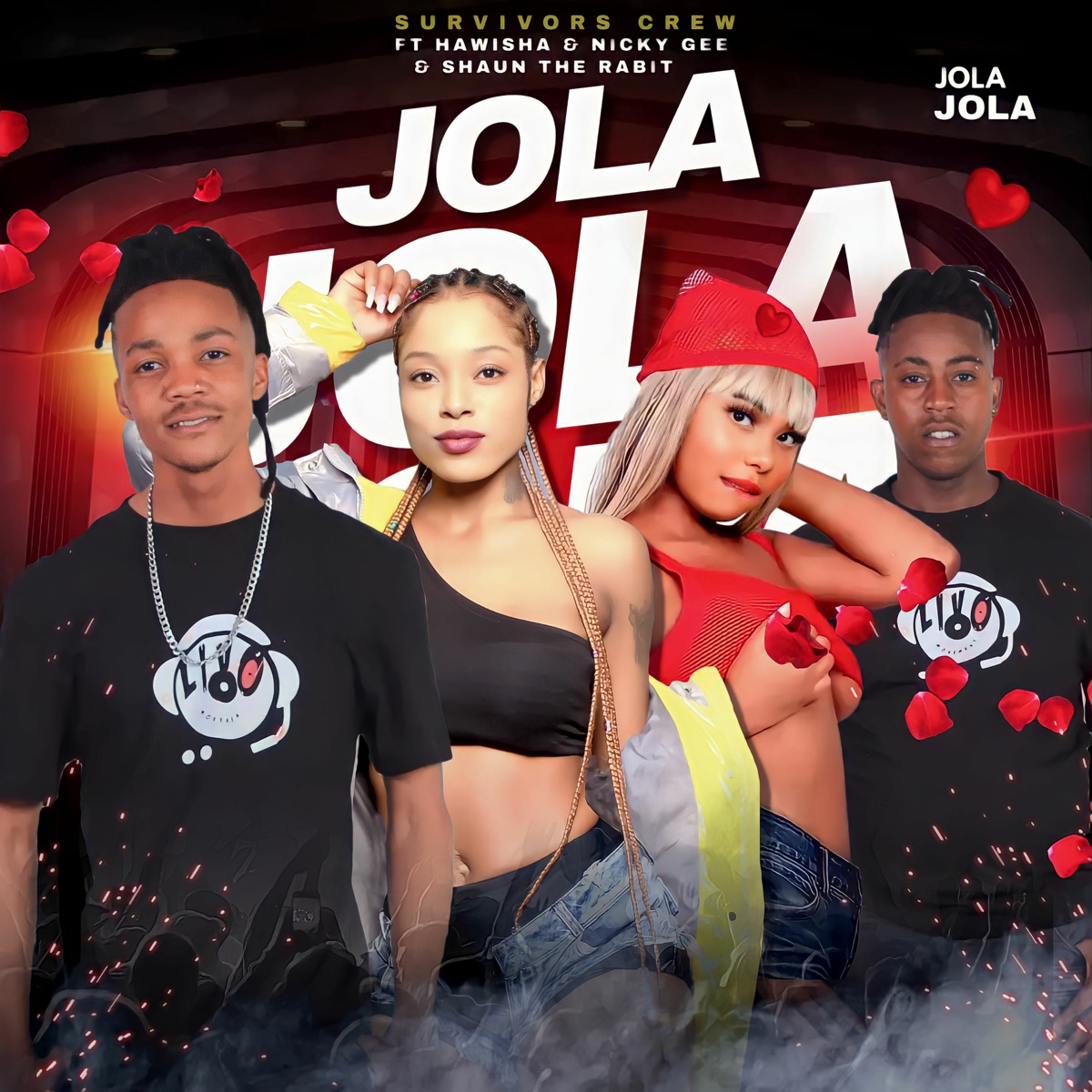 Jola (feat. Hawisha, Nicky Gee & Shaun The Rabit) - Single by Survivors Crew album cover